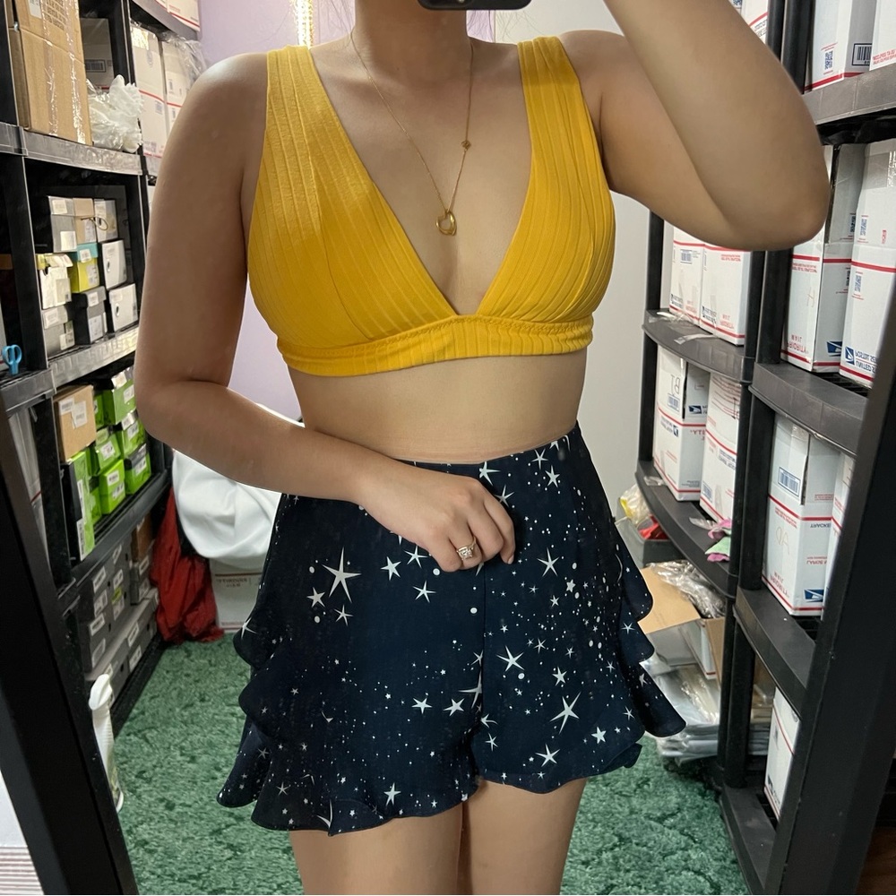 becca bikini top D cup Aug sale